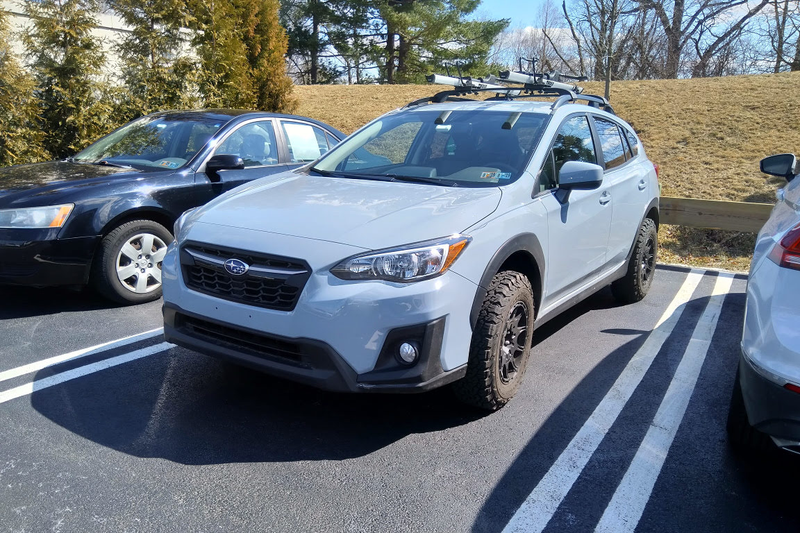 Crosstrek with very meaty tires